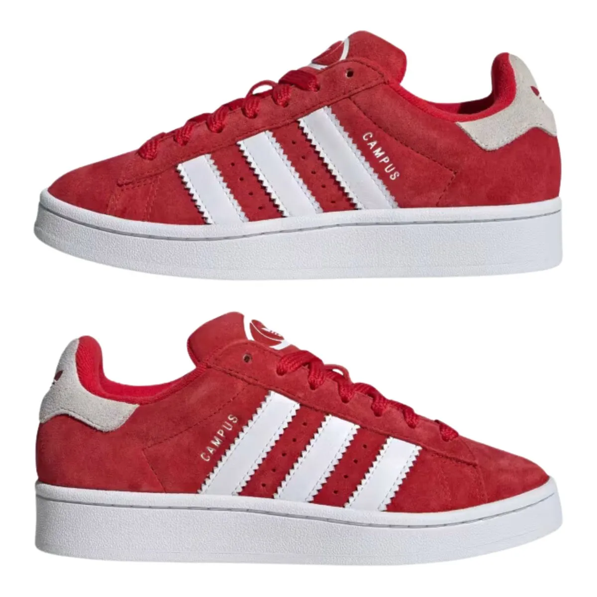 Adidas Jungen (Schulkind) Campus 00s Besser Scharlachrot/Wolkenweiß