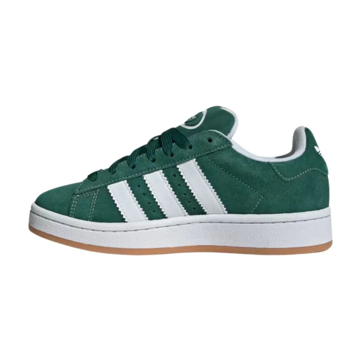 Adidas Jungen (Schulkind) Campus 00s Dunkelgrün/Wolkenweiß/Off White