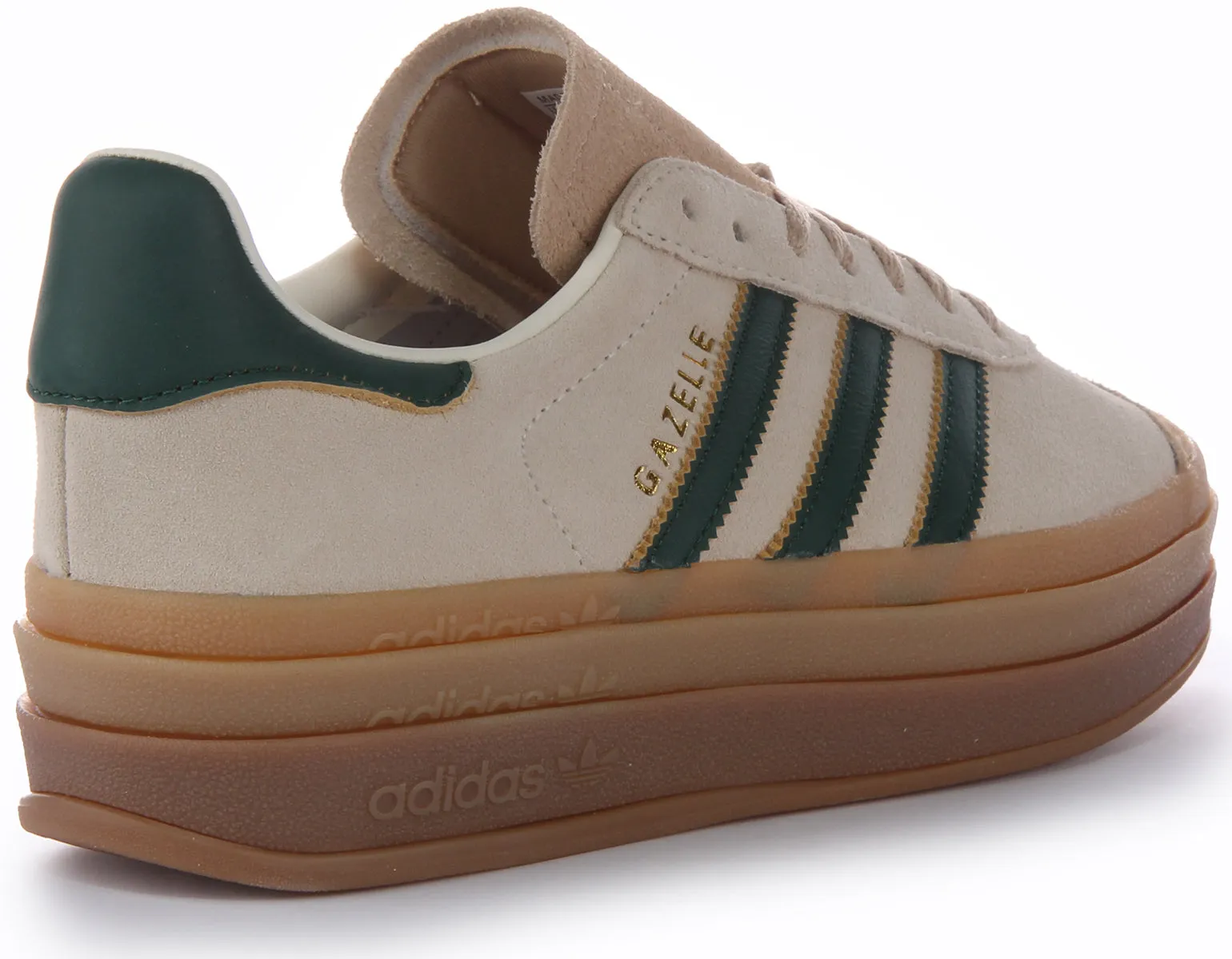 Adidas Gazelle in Weiß Grün für Damen Schuhe Adidas