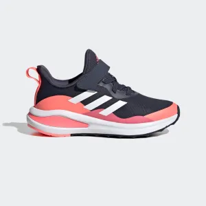 adidas Kids Fortarun Laufschuhe mit elastischen Schnürsenkeln und Riemchen