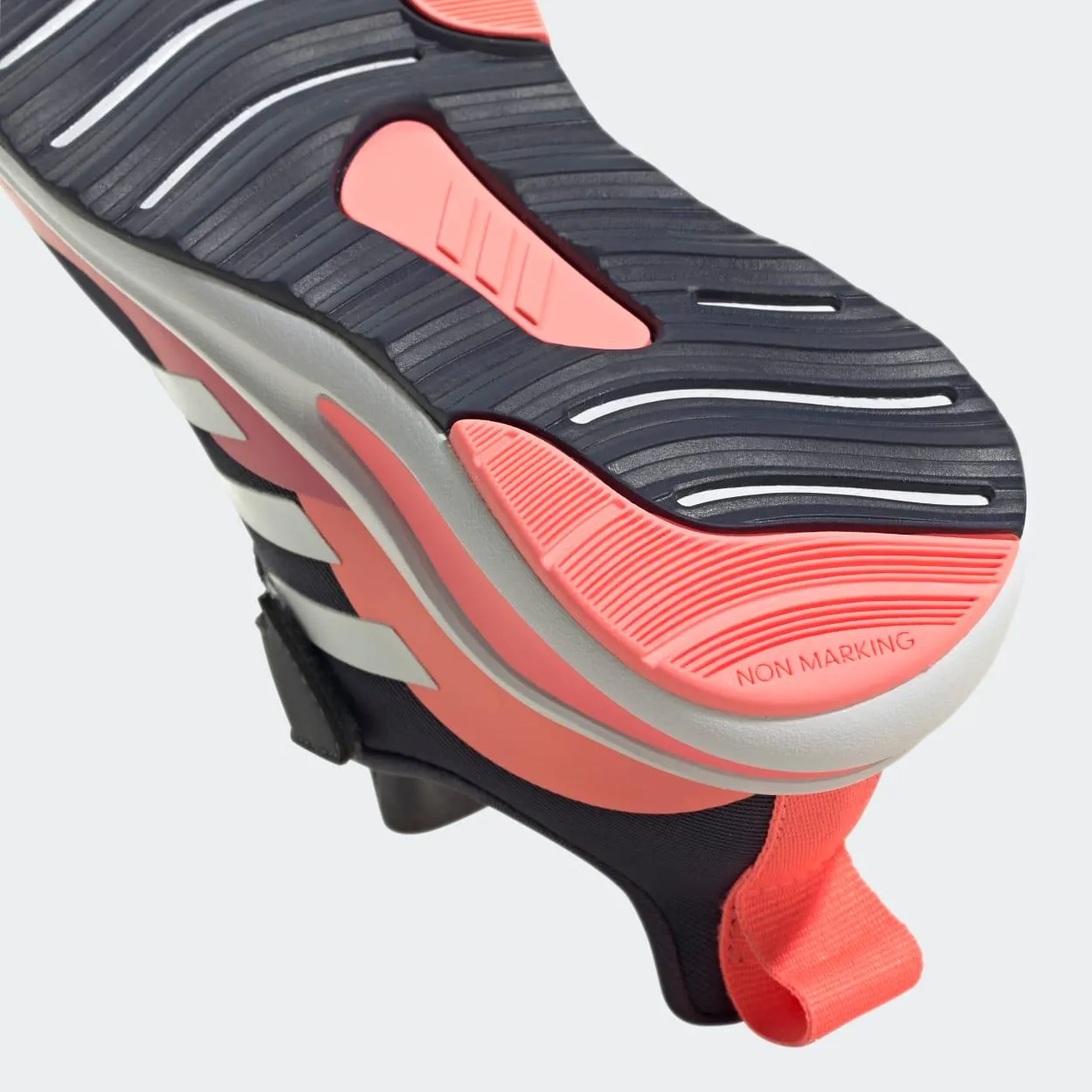 adidas Kids Fortarun Laufschuhe mit elastischen Schnürsenkeln und Riemchen