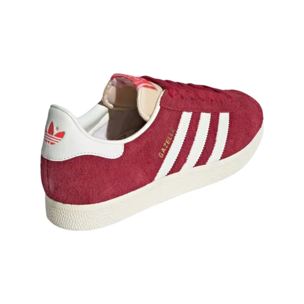 Adidas Herren Gazelle Team Victory Rot/Off White/Cremeweiß Adidas Schuhe