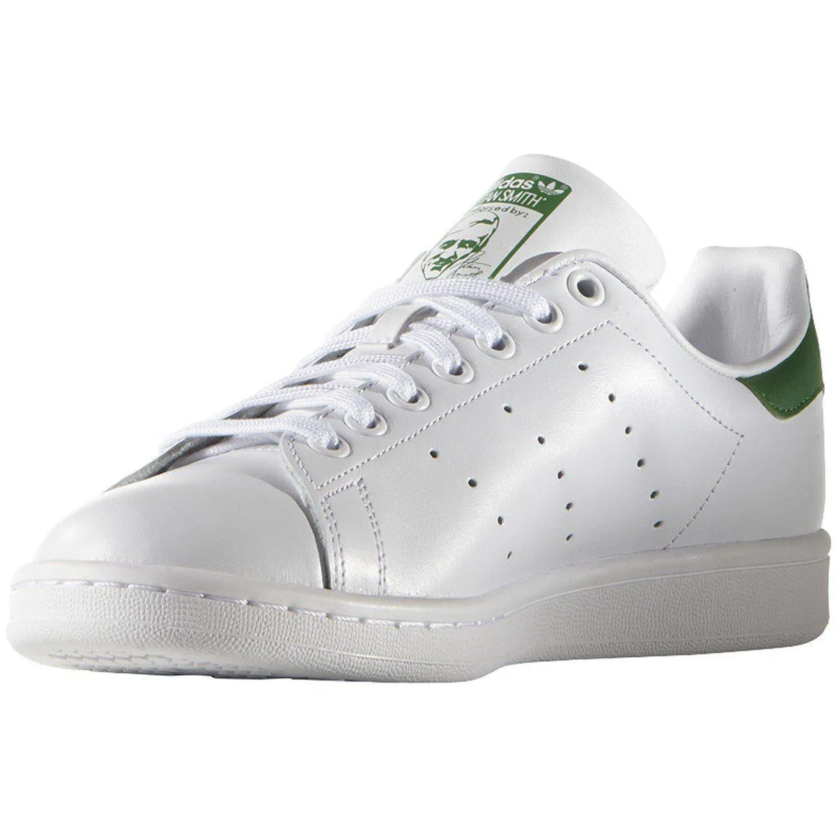 Adidas Herren Stan Smith Weiß/Grün Adidas Schuhe