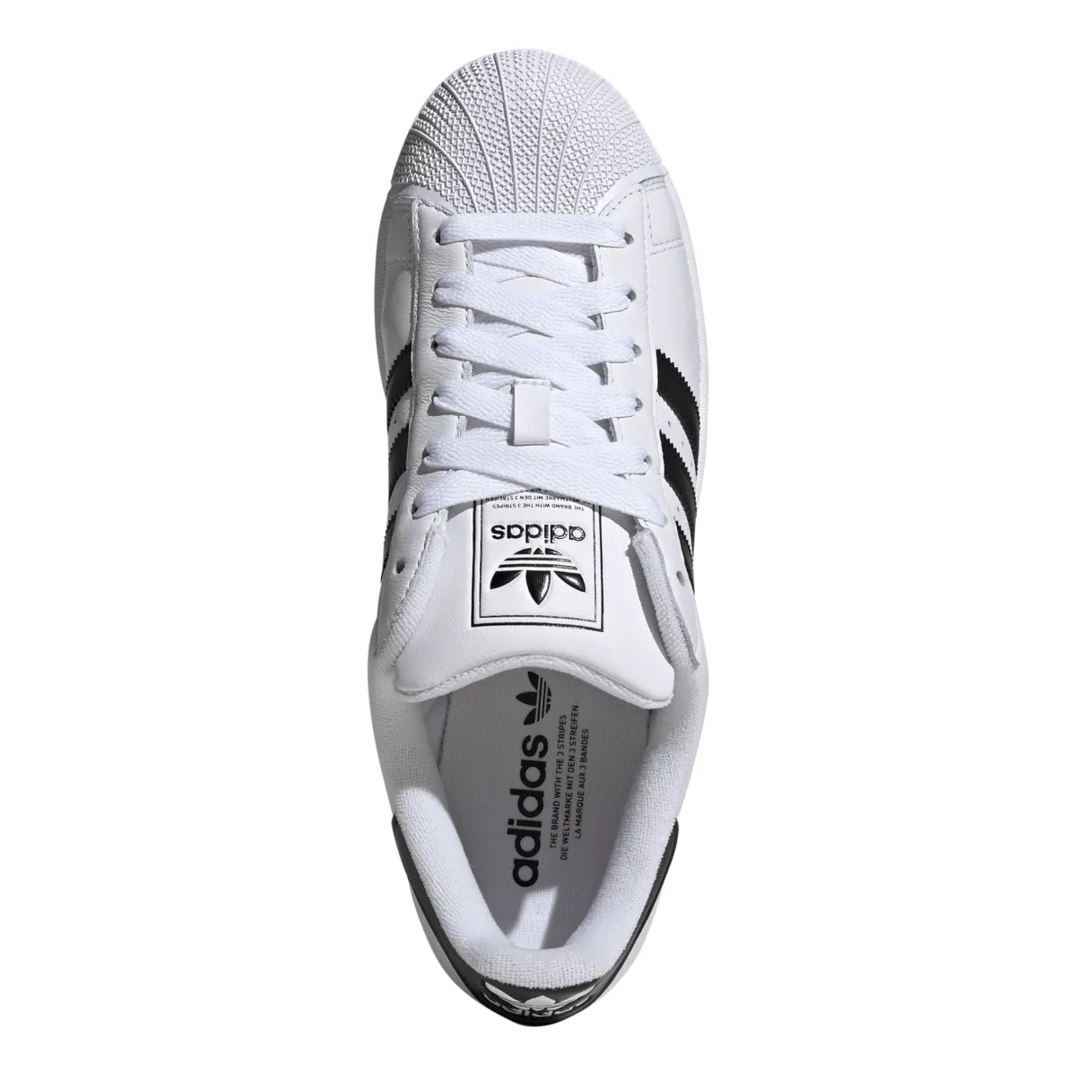 Adidas Herren Superstar II Wolkenweiß/Kernschwarz