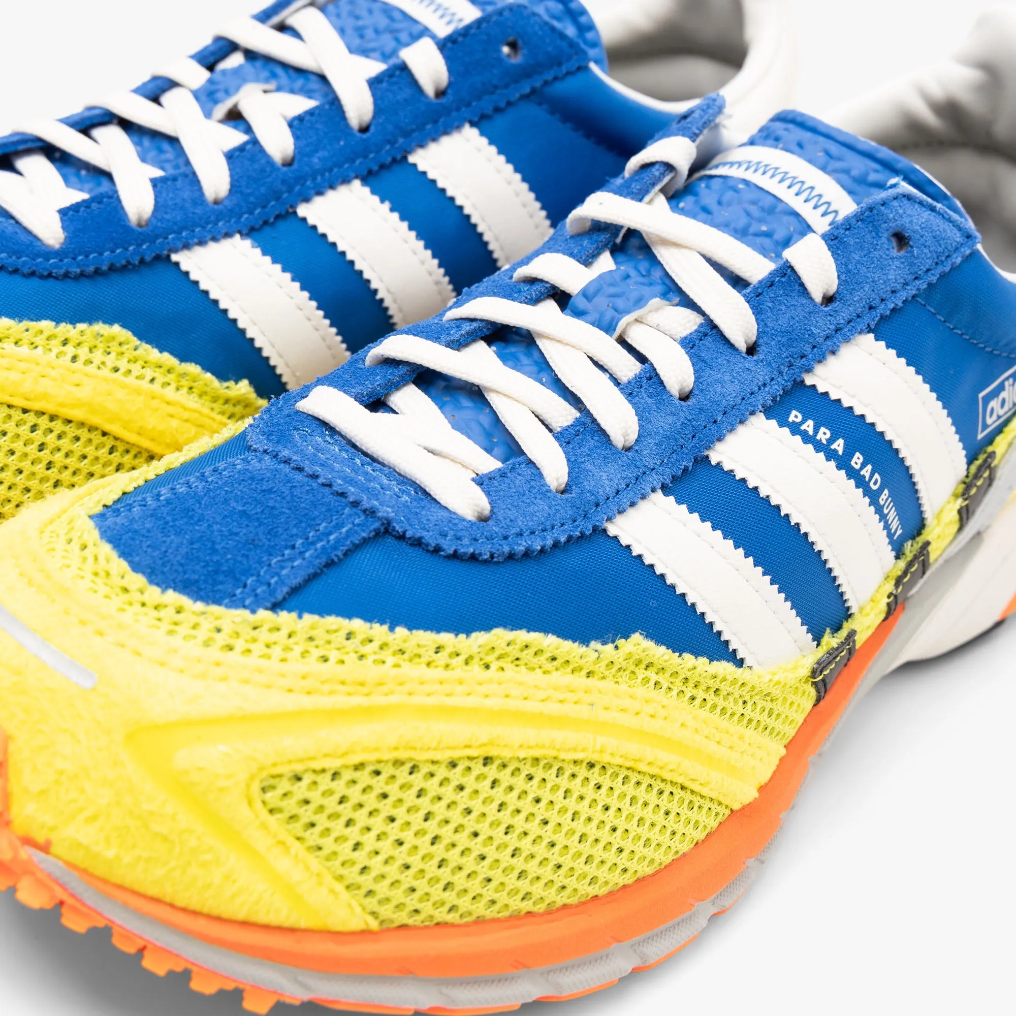 adidas x Bad Bunny Adizero SL 72 Blau / Schockgelb