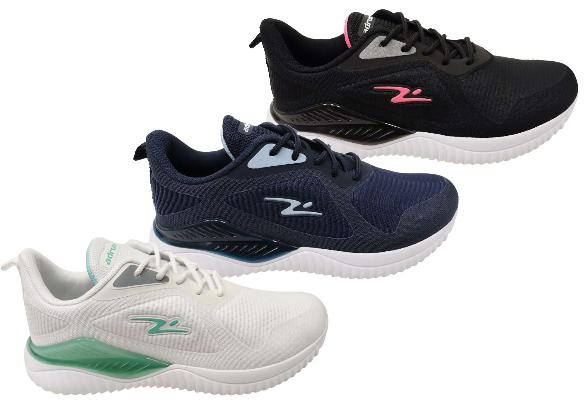 Adrun Dynamight Damen Bequeme Sportschuhe Hergestellt in Brasilien Adrun Schuhe