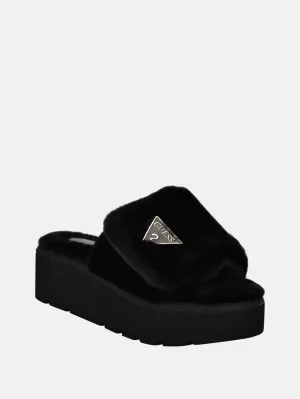 Alista Plateau-Sandalen mit Kunstfell von Hey Dude