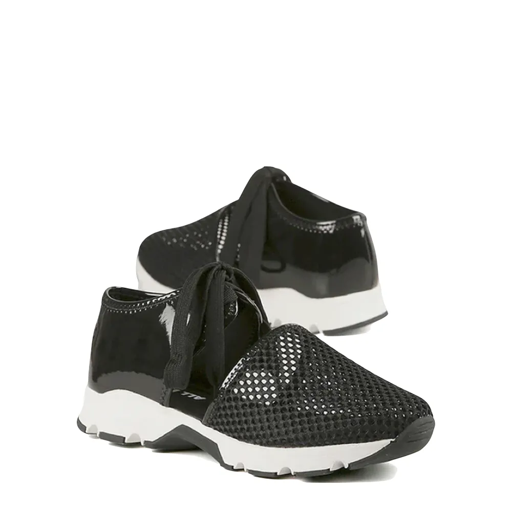All Black Damen Beeindruckende Mesh-Sneaker in Schwarz