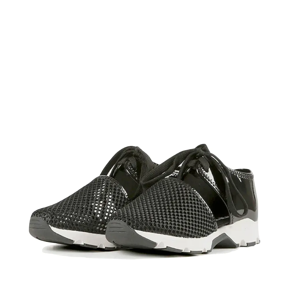 All Black Damen Beeindruckende Mesh-Sneaker in Schwarz