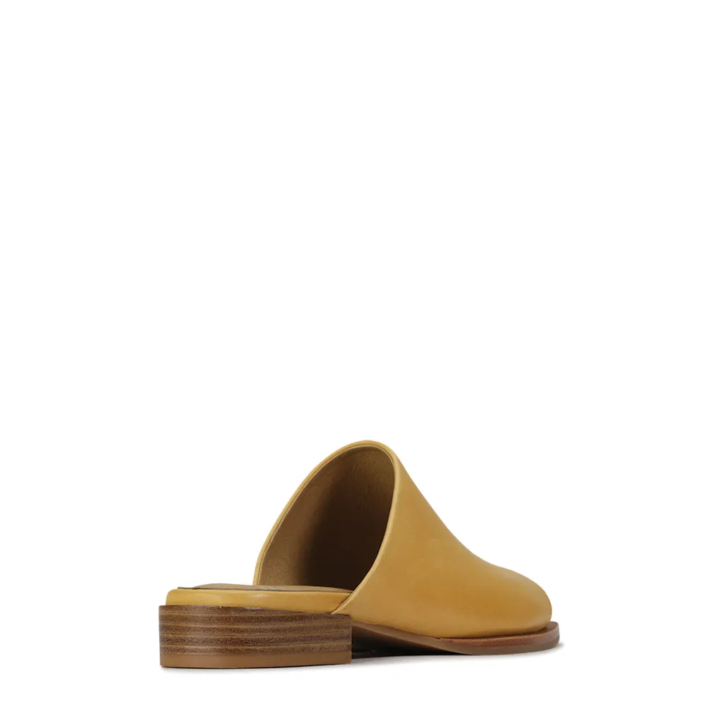 ALLA LEDER-SLIDES SANDALEN