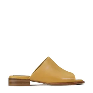 ALLA LEDER-SLIDES SANDALEN
