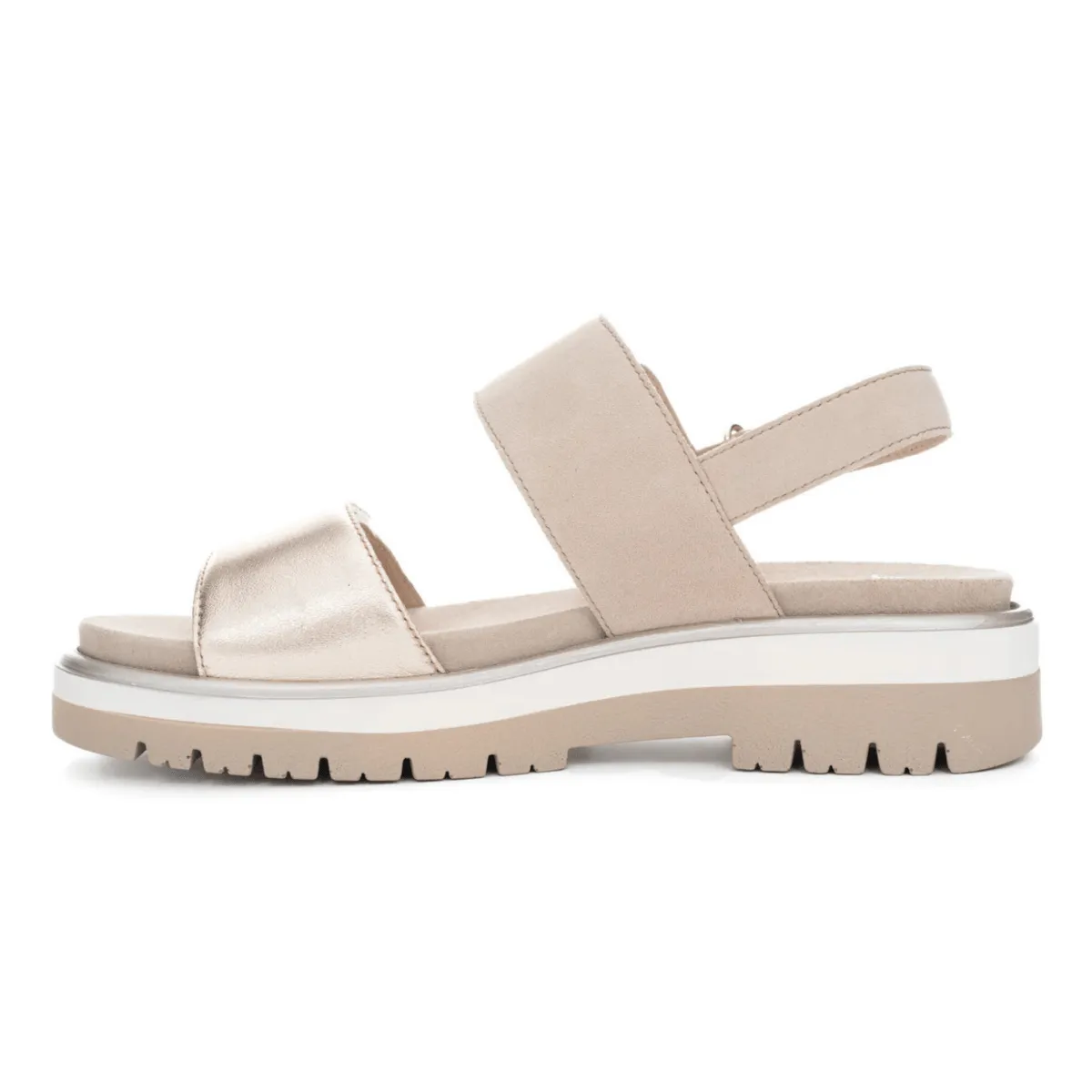 Ara Damen Marbella Sand Metallik Leder