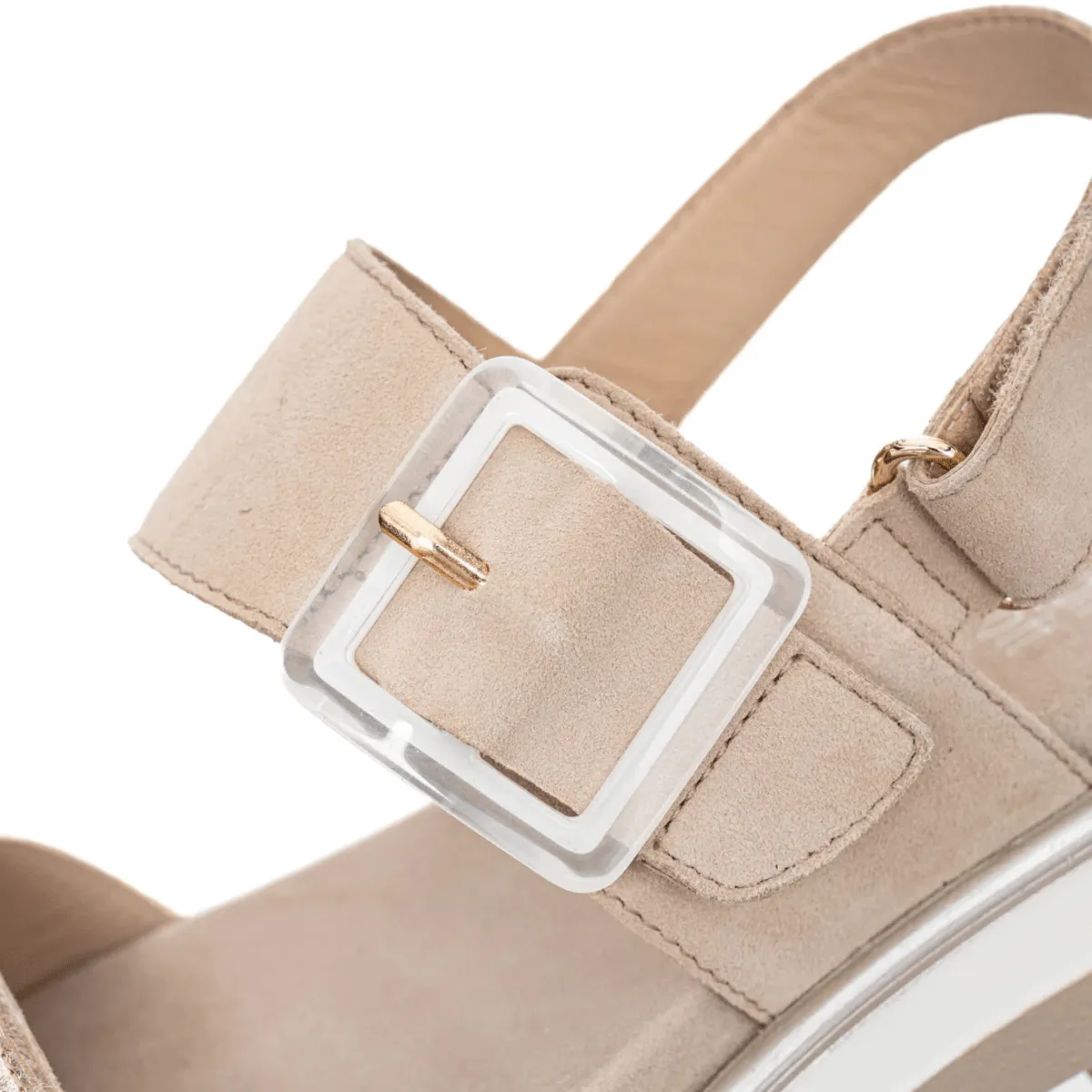 Ara Damen Marbella Sand Metallik Leder
