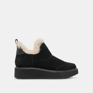 ARDY PLUSH H2O STIEFELETTEN ONYX WILDLEDER