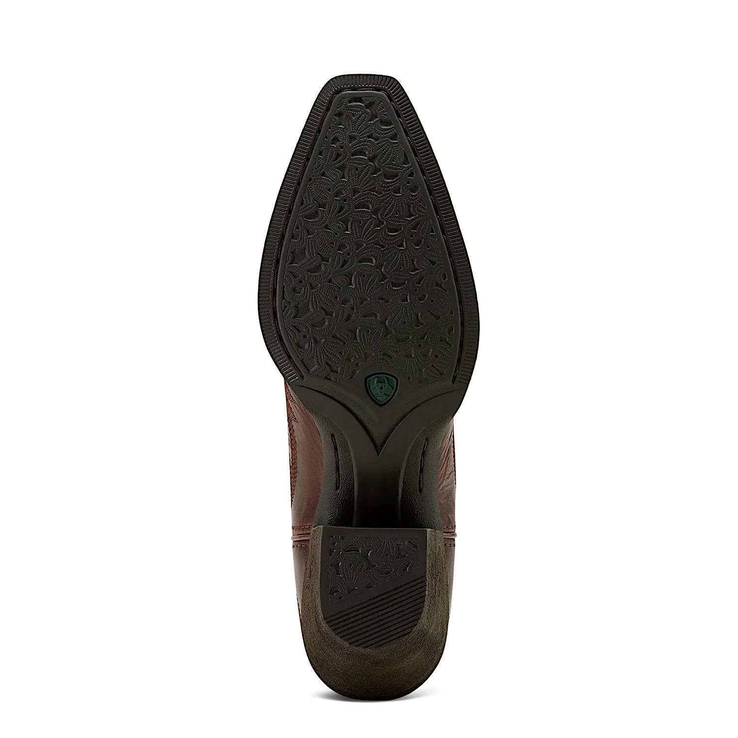 Ariat Damen Round Up Collins Western Stiefel - Mahagoni Ariat Schuhe