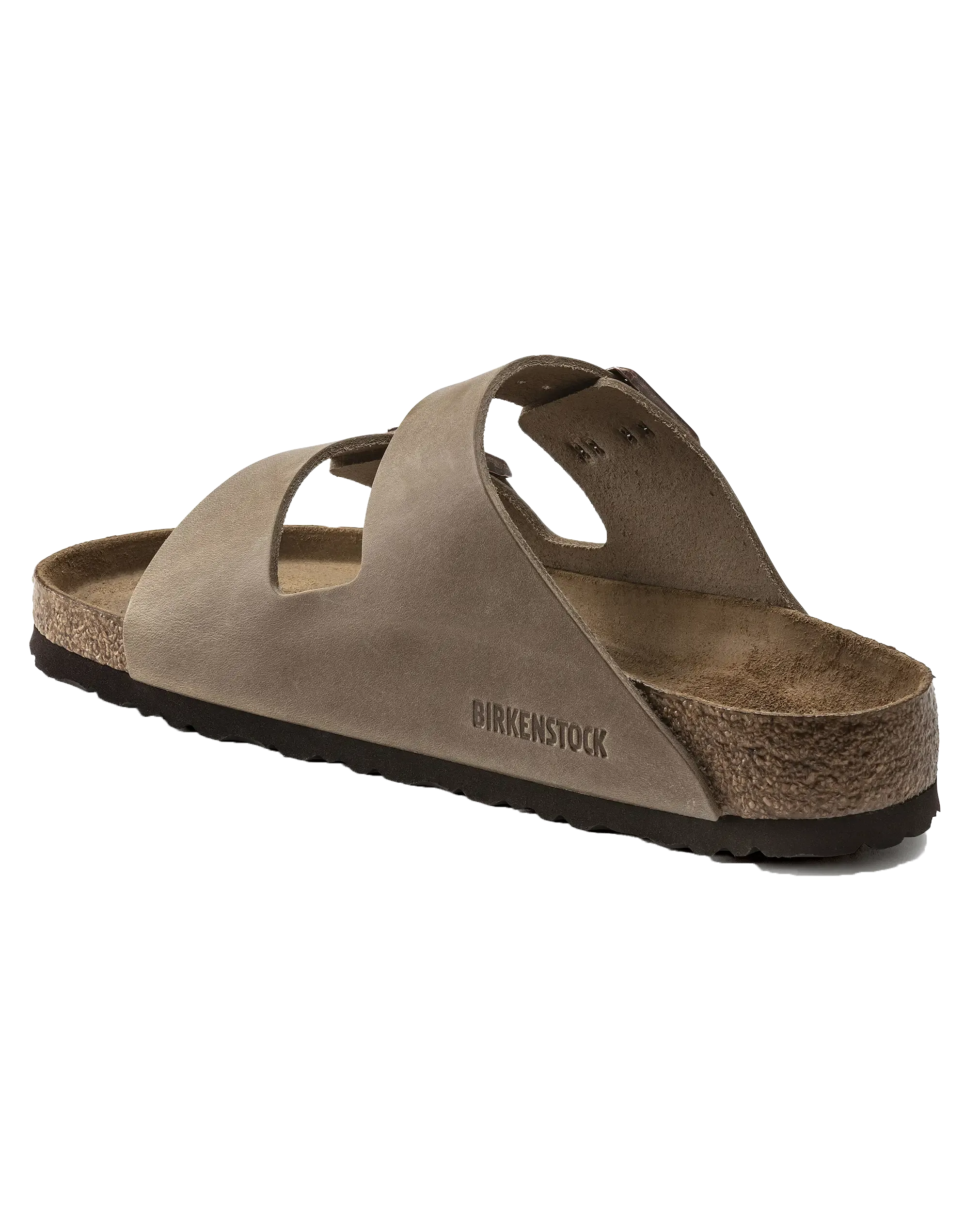 Arizona Öl-Leder Sandalen in Tabakbraun