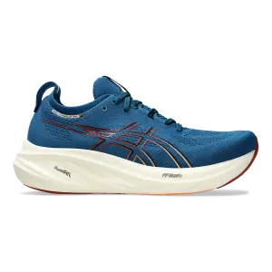 Asics Gel Nimbus 26 - Dunkelblau - Verblasstes Orange