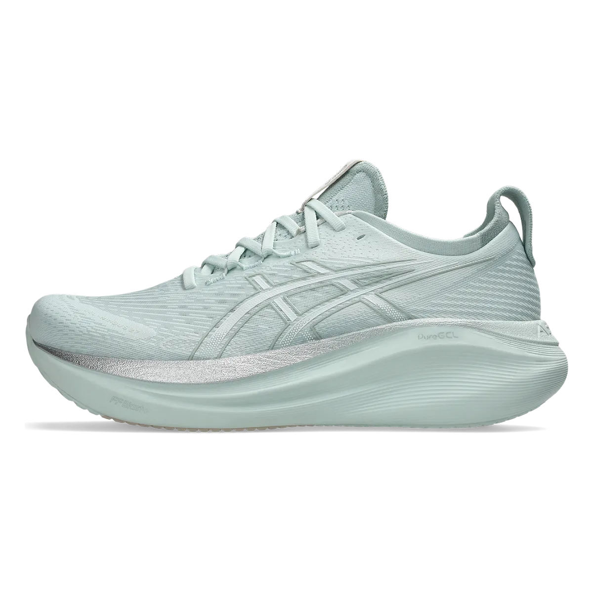 Asics Gel Nimbus 27 Reines Aqua - Weiß