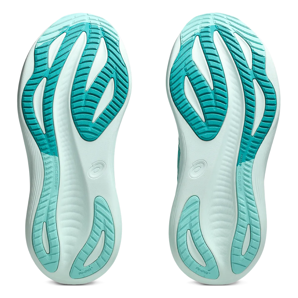 Asics Gel Nimbus 27 Welle Petrol - Leuchtendes Minzgrün