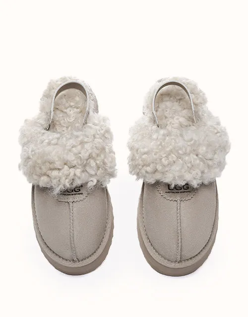 AUSTRALIAN SHEPHERD® Waffel-Locken-Plattform UGG-Schuhe