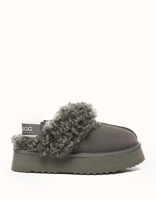 AUSTRALIAN SHEPHERD® Waffel-Locken-Plattform UGG-Schuhe