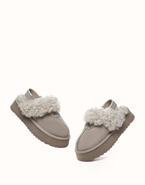 AUSTRALIAN SHEPHERD® Waffel-Locken-Plattform UGG-Schuhe