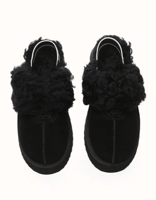 AUSTRALIAN SHEPHERD® Waffel-Locken-Plattform UGG-Schuhe