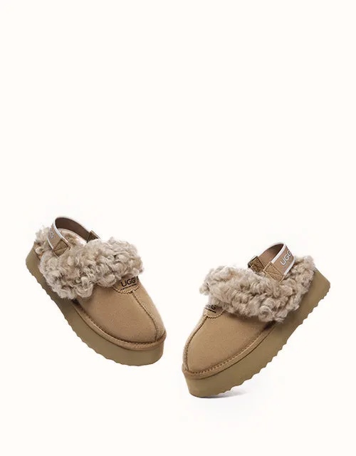AUSTRALIAN SHEPHERD® Waffel-Locken-Plattform UGG-Schuhe