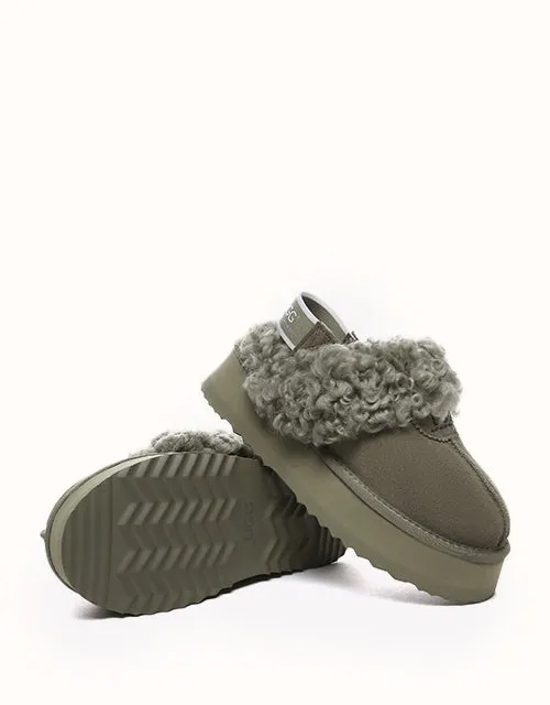 AUSTRALIAN SHEPHERD® Waffel-Locken-Plattform UGG-Schuhe