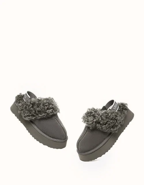AUSTRALIAN SHEPHERD® Waffel-Locken-Plattform UGG-Schuhe