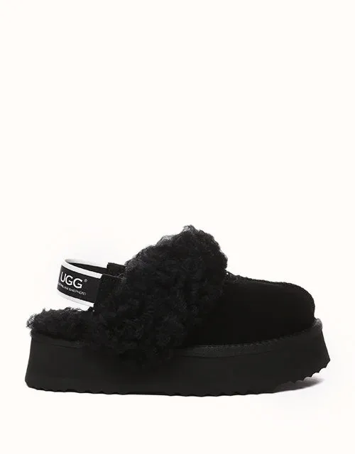 AUSTRALIAN SHEPHERD® Waffel-Locken-Plattform UGG-Schuhe