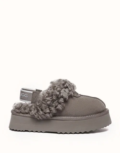 AUSTRALIAN SHEPHERD® Waffel-Locken-Plattform UGG-Schuhe