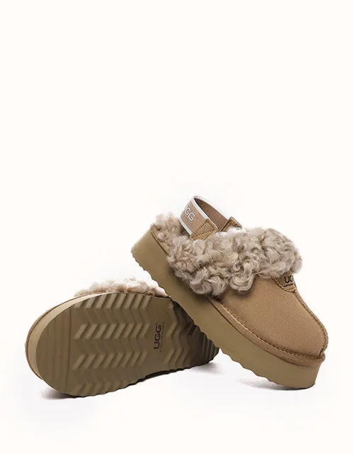 AUSTRALIAN SHEPHERD® Waffel-Locken-Plattform UGG-Schuhe