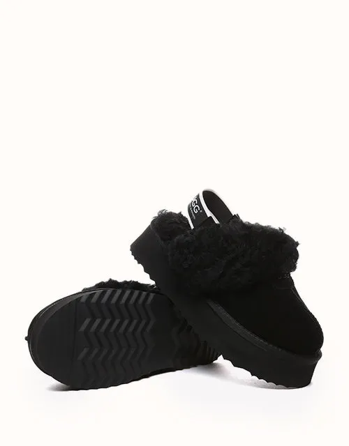 AUSTRALIAN SHEPHERD® Waffel-Locken-Plattform UGG-Schuhe