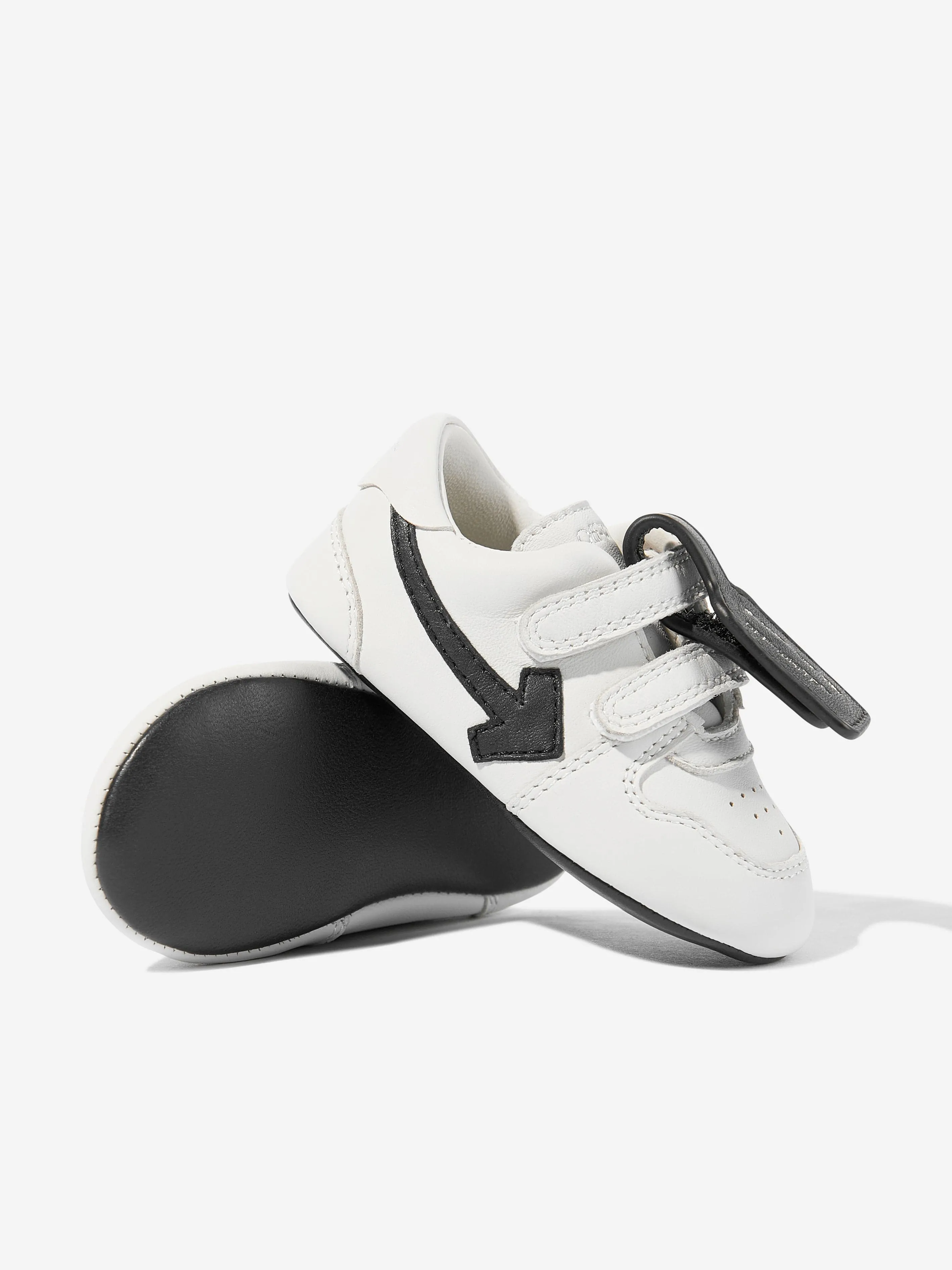 Baby Leder Out Of Office Turnschuhe in Weiß