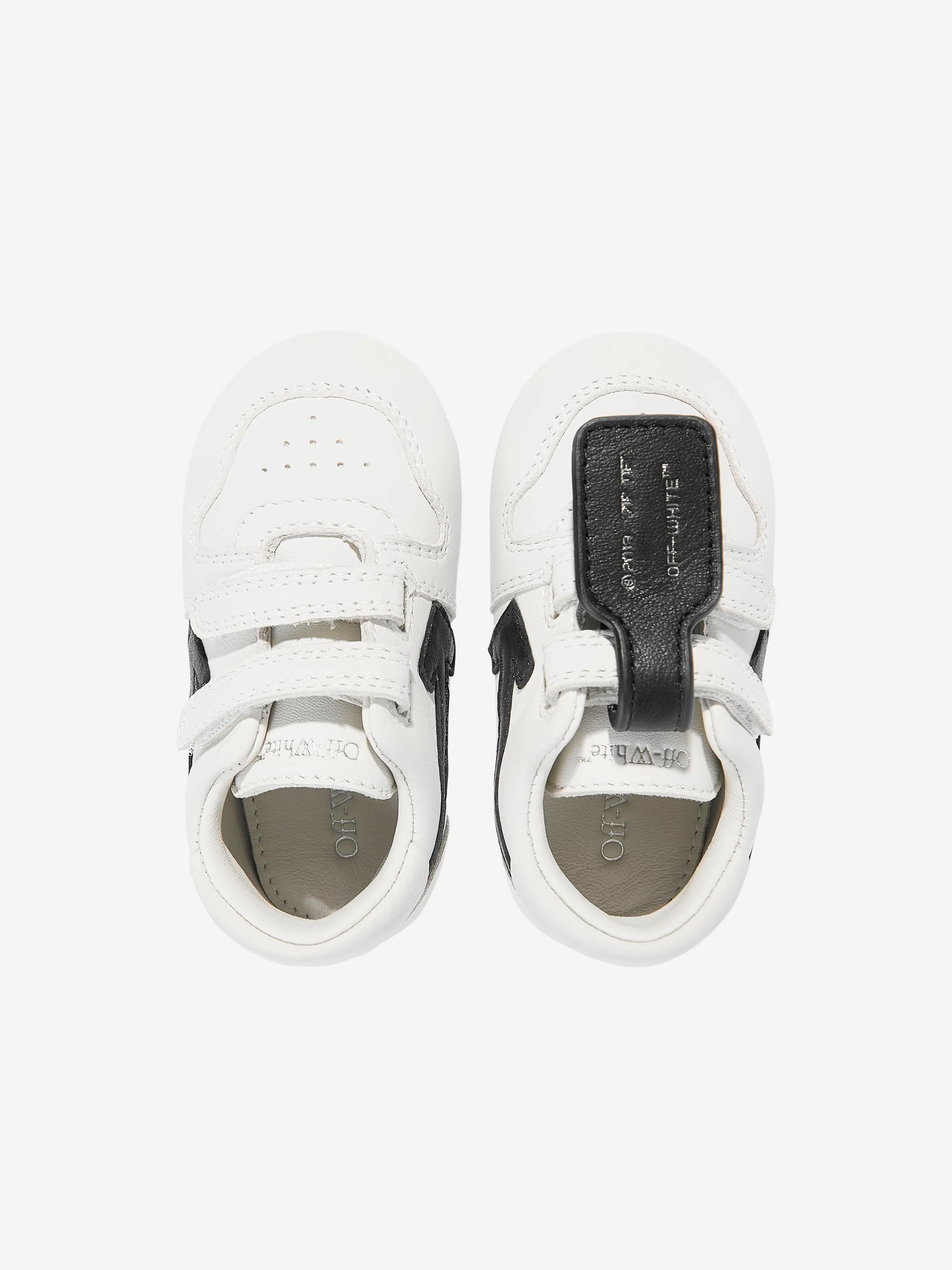 Baby Leder Out Of Office Turnschuhe in Weiß