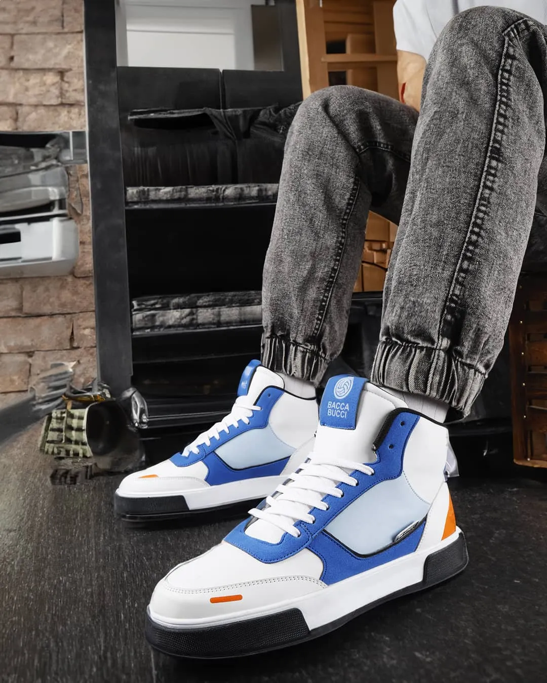 Bacca Bucci High-top SKYLINE SOARER Herren-Sneaker - Gen Z Stil-Elevation