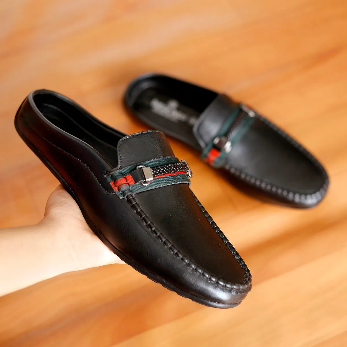 Bacca Bucci JAMBOREE Mode-Mules/Clogs/Rückenfreie Loafers für Party/Reisen/Büro