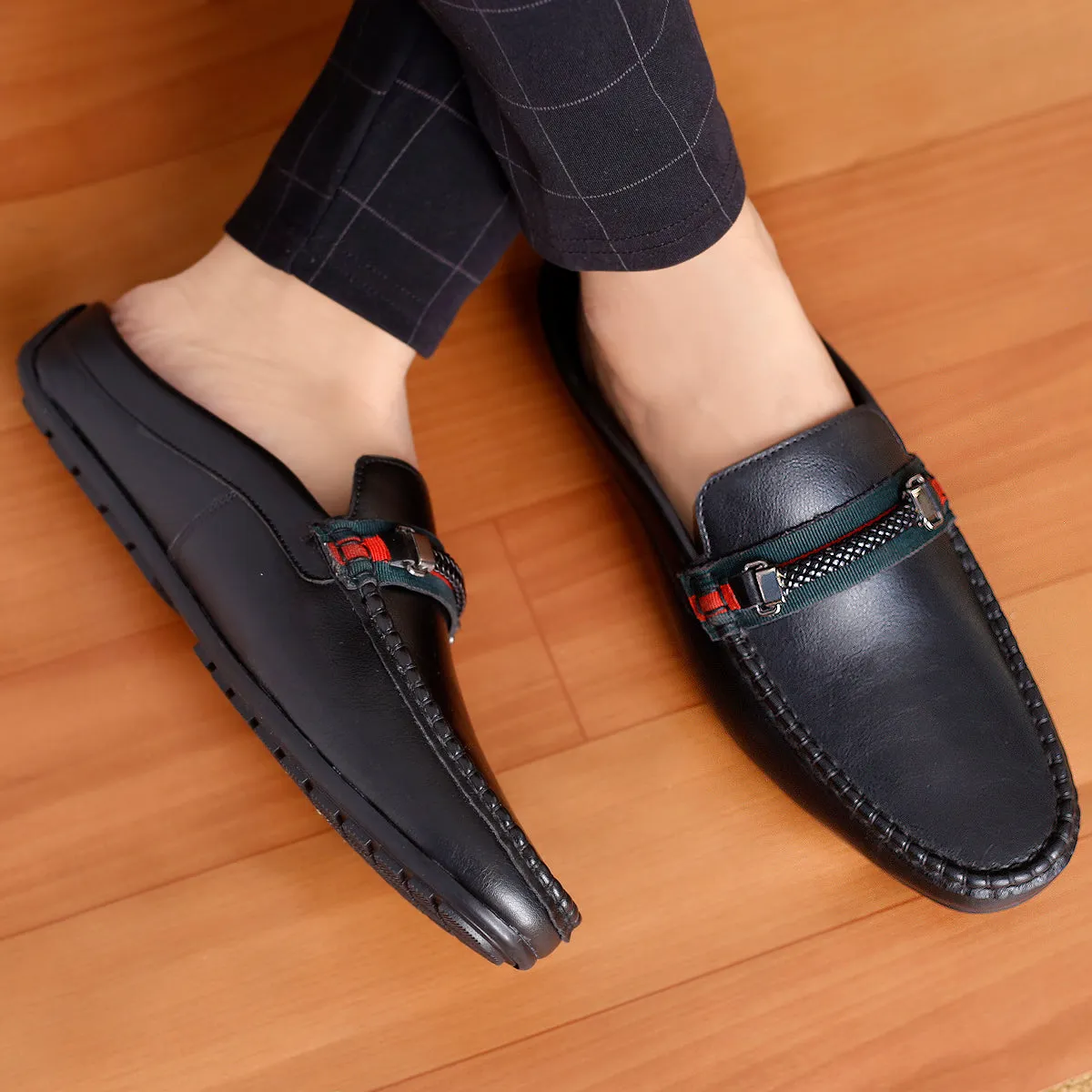 Bacca Bucci JAMBOREE Mode-Mules/Clogs/Rückenfreie Loafers für Party/Reisen/Büro