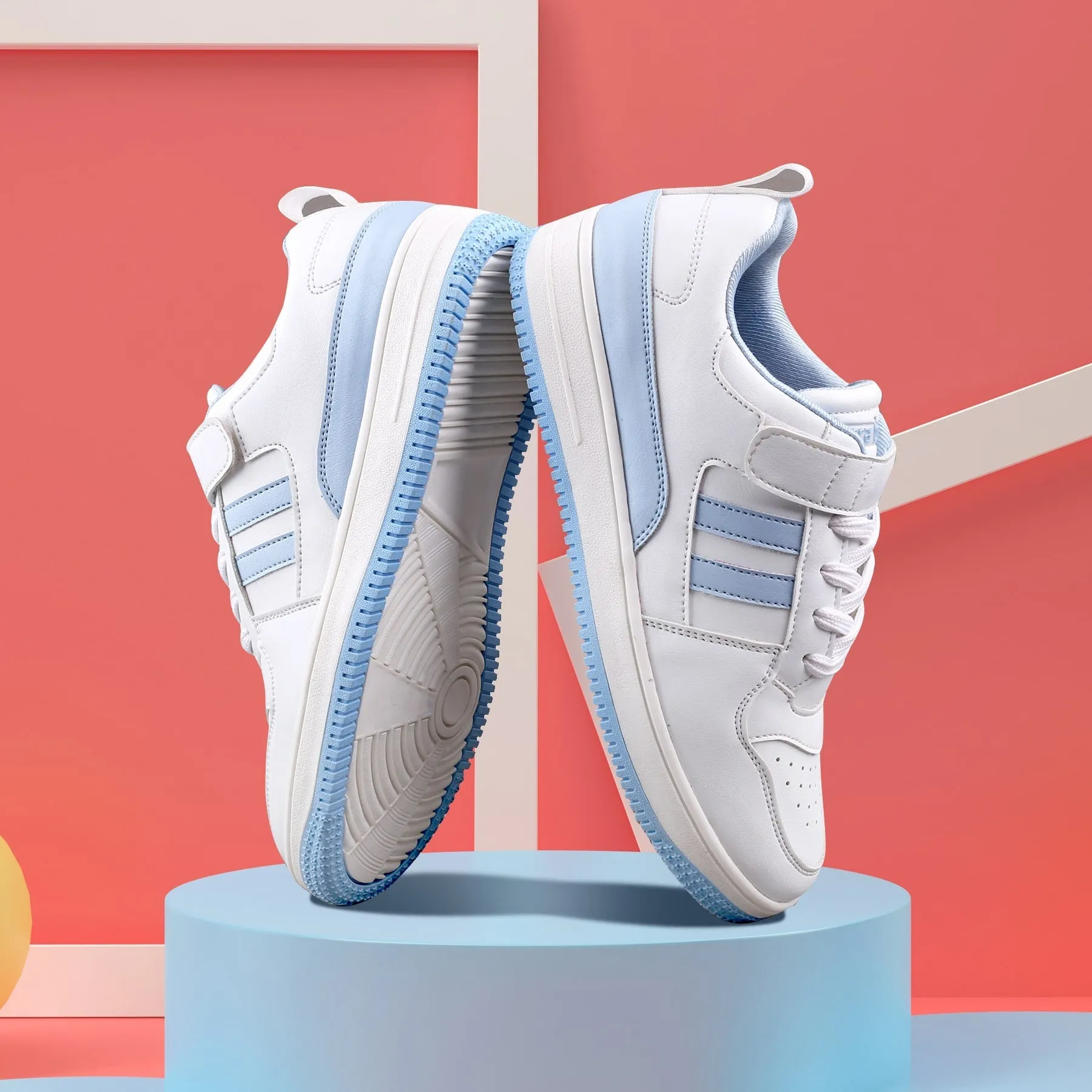 Bacca Bucci PHOENIX Low-Top Modische Damen-Sneakers mit Klettverschluss