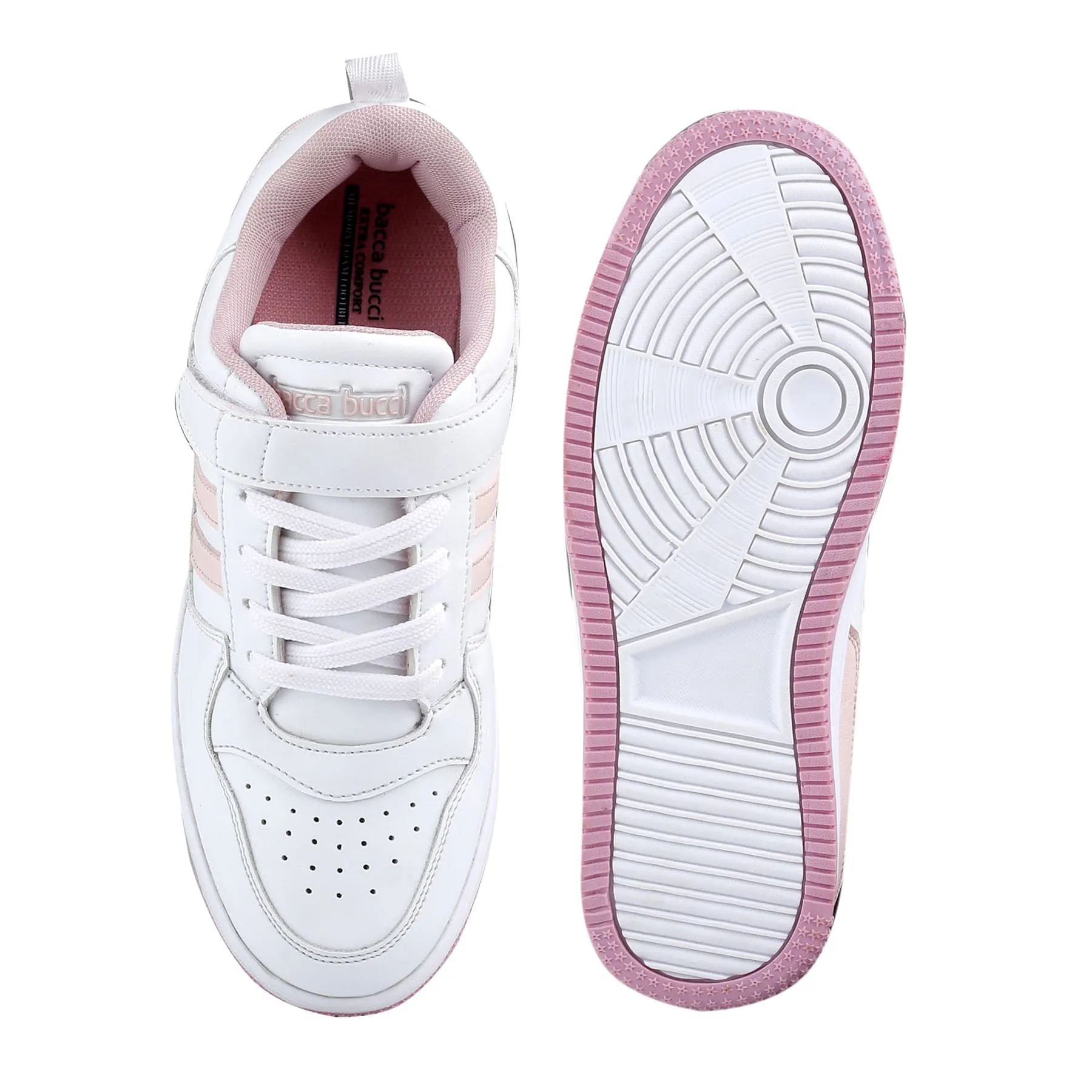 Bacca Bucci PHOENIX Low-Top Modische Damen-Sneakers mit Klettverschluss