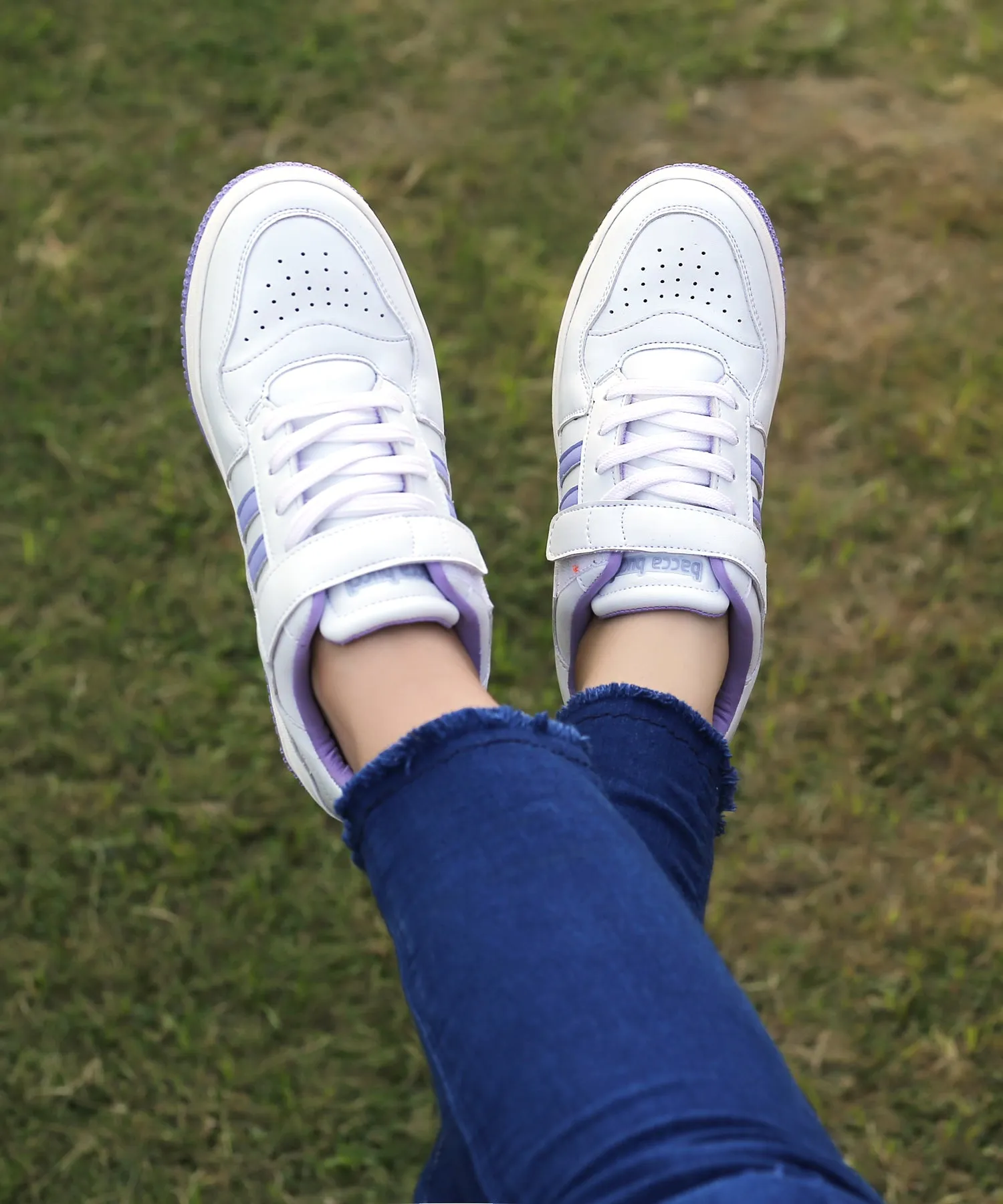 Bacca Bucci PHOENIX Low-Top Modische Damen-Sneakers mit Klettverschluss