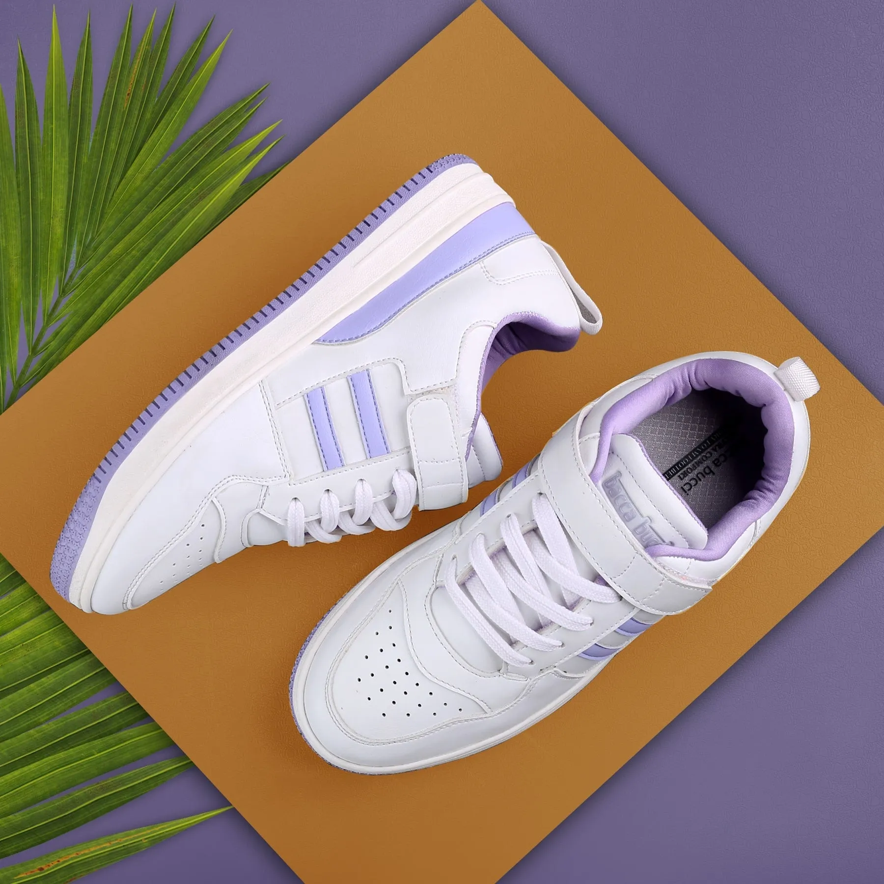 Bacca Bucci PHOENIX Low-Top Modische Damen-Sneakers mit Klettverschluss