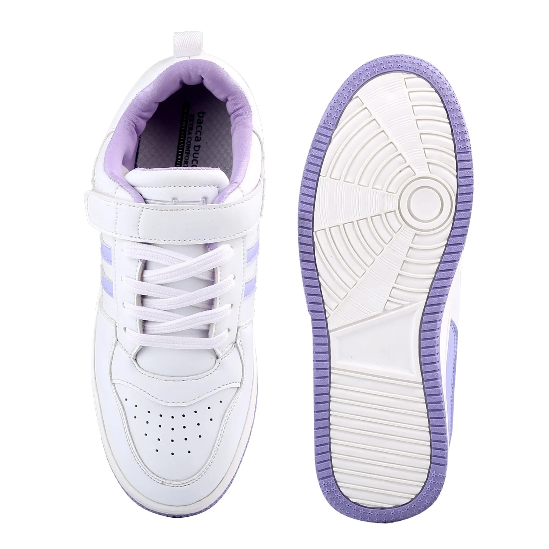 Bacca Bucci PHOENIX Low-Top Modische Damen-Sneakers mit Klettverschluss