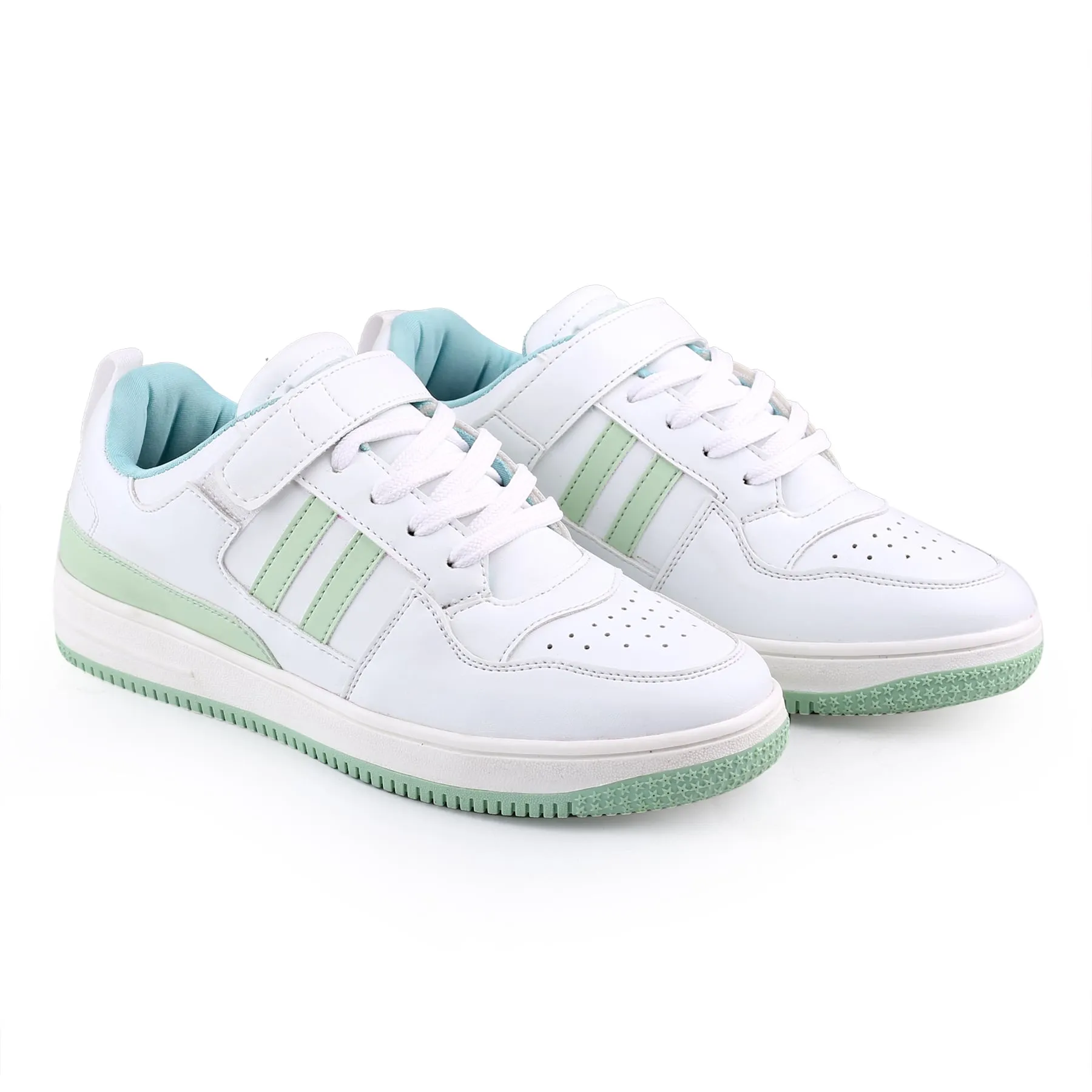 Bacca Bucci PHOENIX Low-Top Modische Damen-Sneakers mit Klettverschluss
