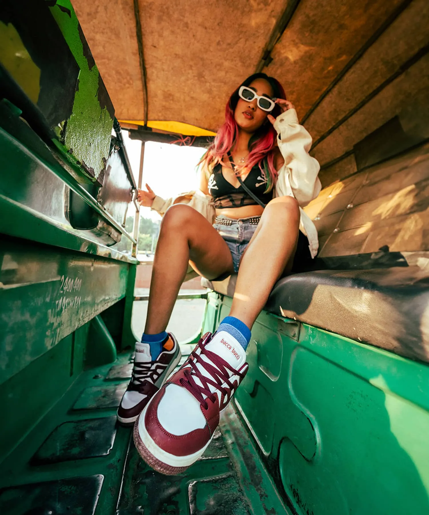 Bacca Bucci SERENITY Low-Top Sneakers mit Flachsohle für Damen
