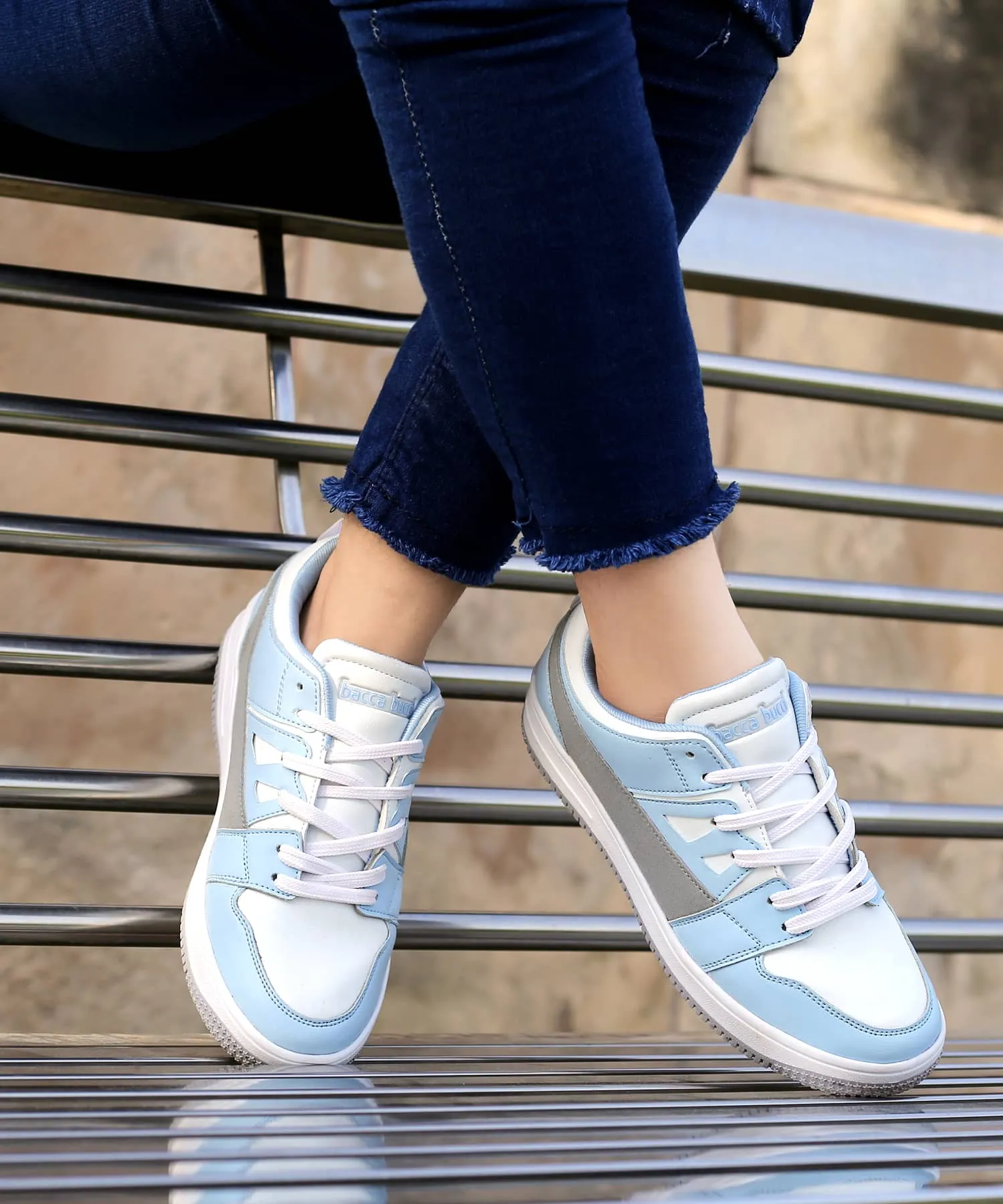 Bacca Bucci SERENITY Low Top Flache Sohle Mode Damen Sneakers