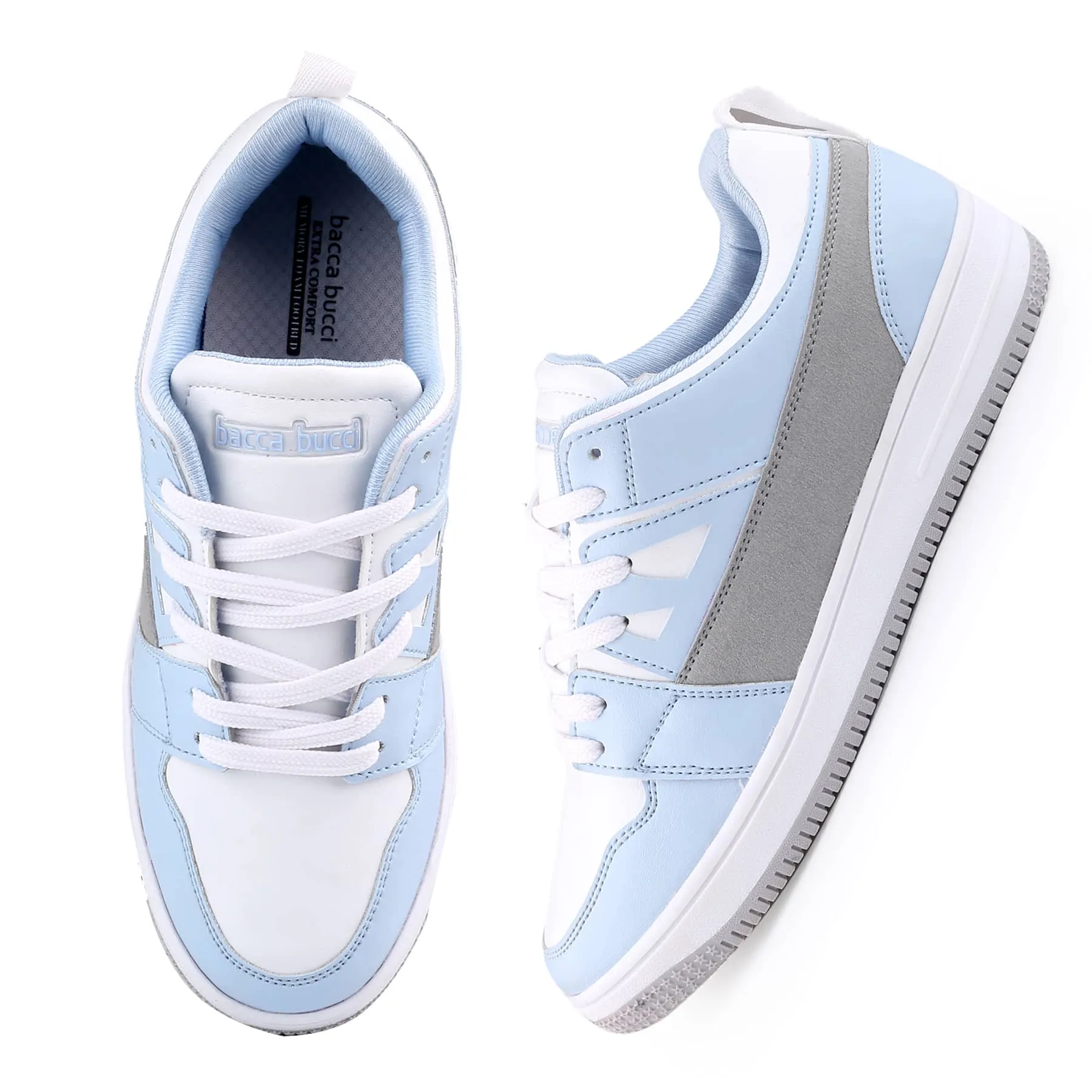Bacca Bucci SERENITY Low Top Flache Sohle Mode Damen Sneakers