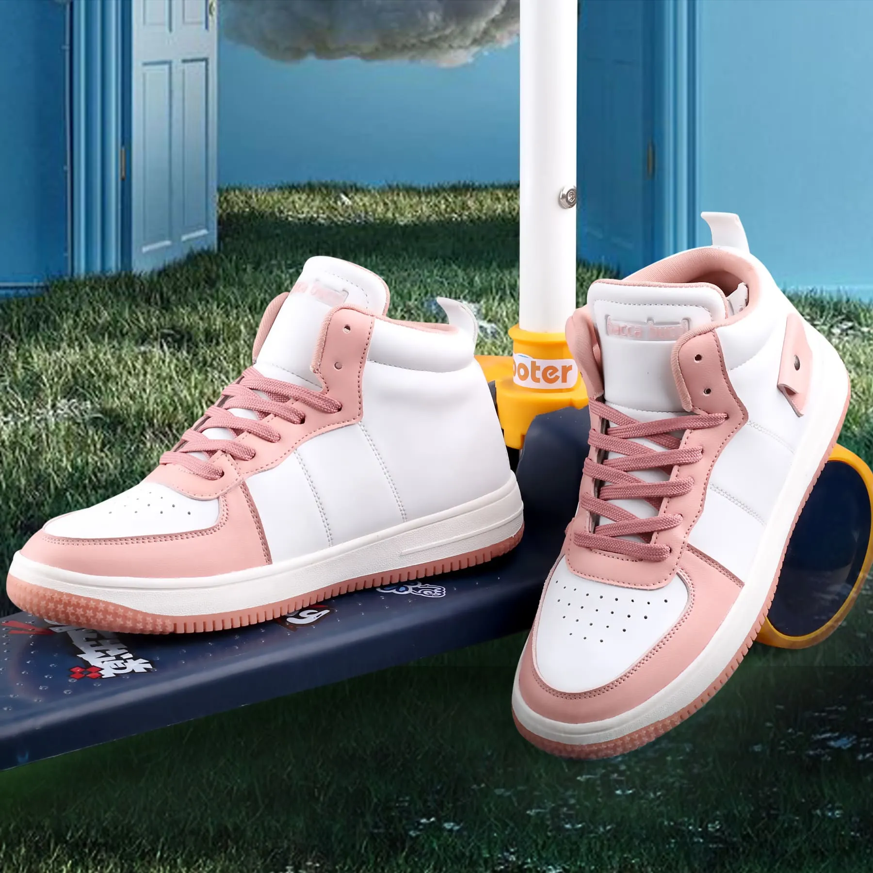 Bacca Bucci STELLAR Mid-Top Mode Damen Sneaker