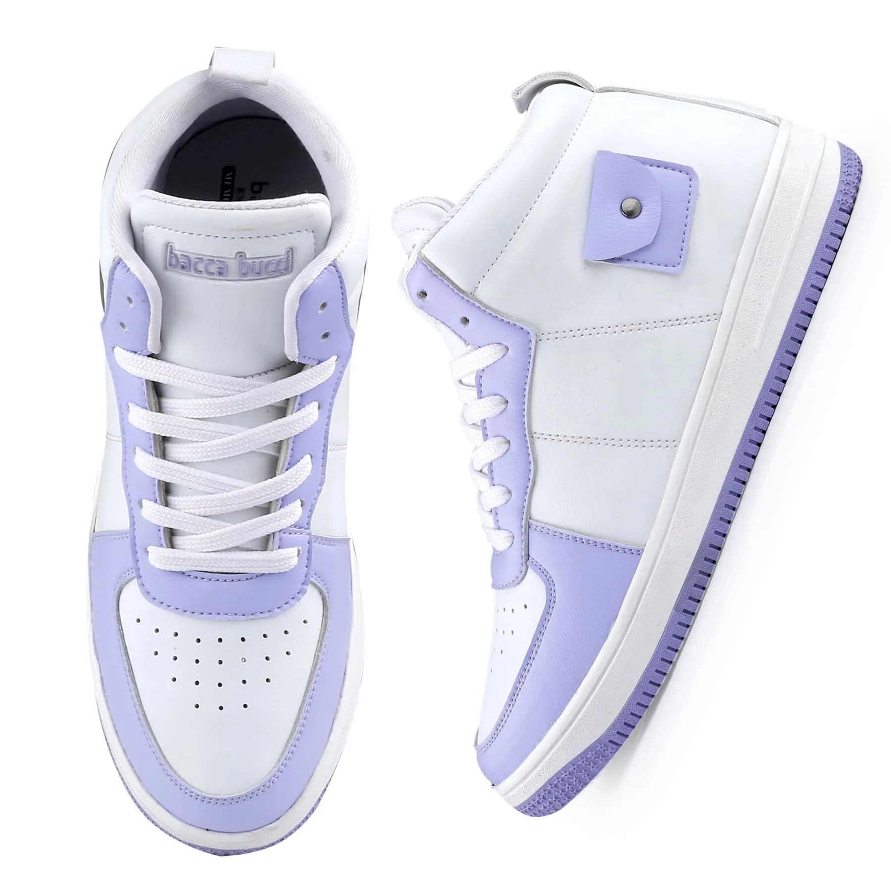 Bacca Bucci STELLAR Mid-Top Mode Damen Sneaker